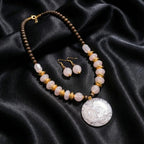 Gold Plated Beaded Jewellery Set